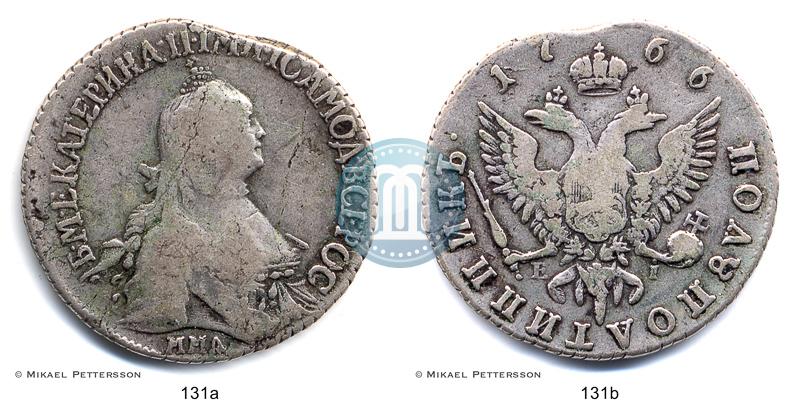 Фото Полуполтинник 1766 года ММД-EI 