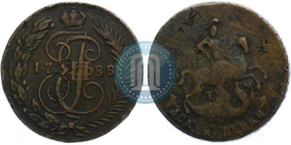 Picture 2 kopecks 1788 year ТМ 