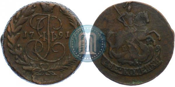Picture 2 kopecks 1791 year ЕМ 