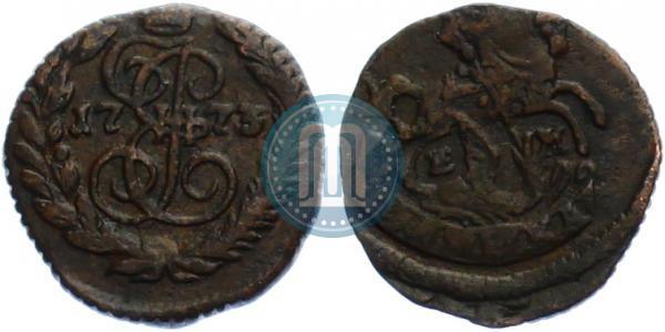 Фото Полушка 1773 года ЕМ 