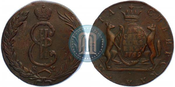 Picture 10 kopecks 1769 year КМ 
