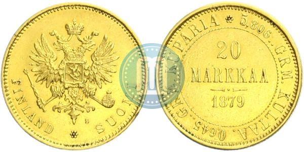 Фото 20 марок 1879 года S 