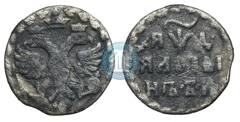 Фото Алтын 1704 года БК 