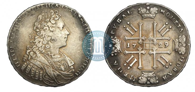 Picture 1 rouble 1729 year  "Type of 1728"