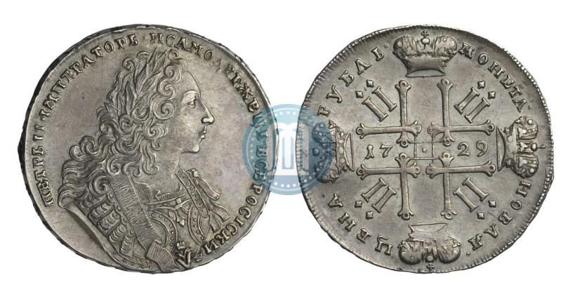 Picture 1 rouble 1729 year  "Type of 1729"