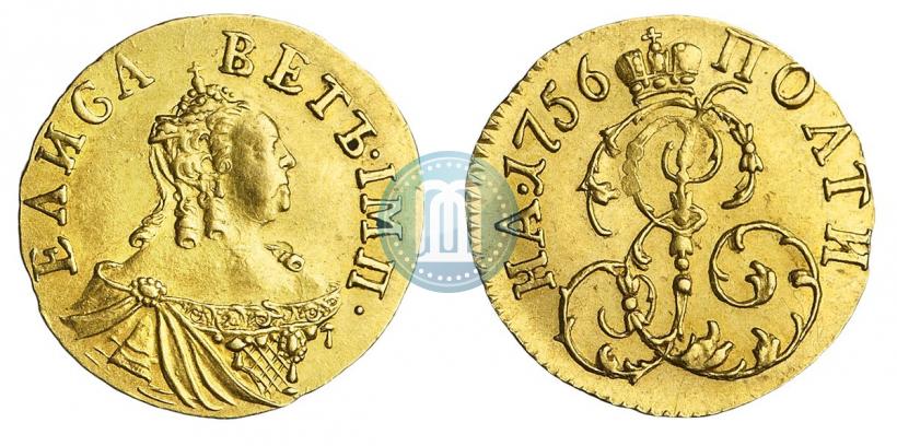 Picture Poltina 1756 year  