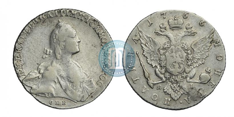 Picture Poltina 1766 year СПБ-ЯI 