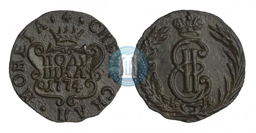Picture Polushka 1774 year КМ 