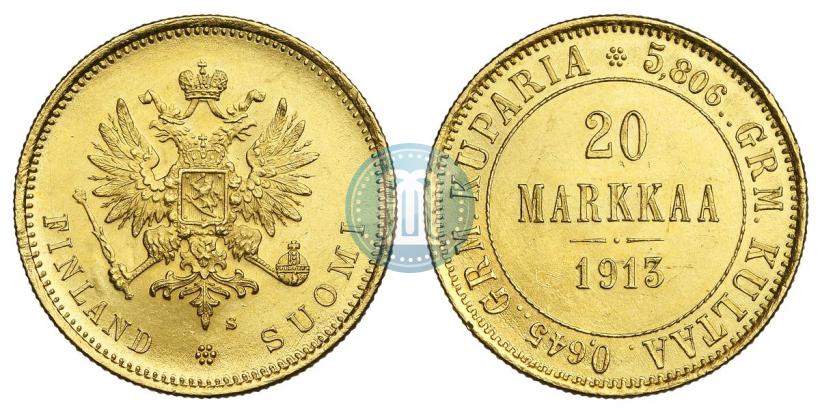 Фото 20 марок 1913 года S 