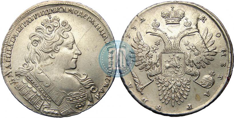 Фото 1 рубль 1732 года  