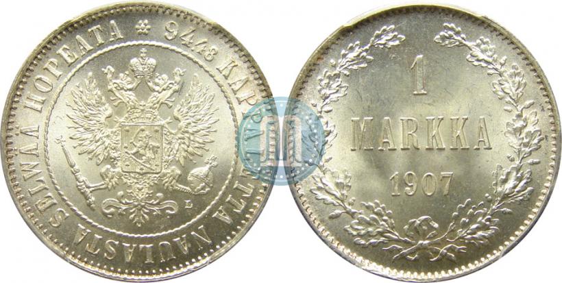 Фото 1 марка 1907 года L 