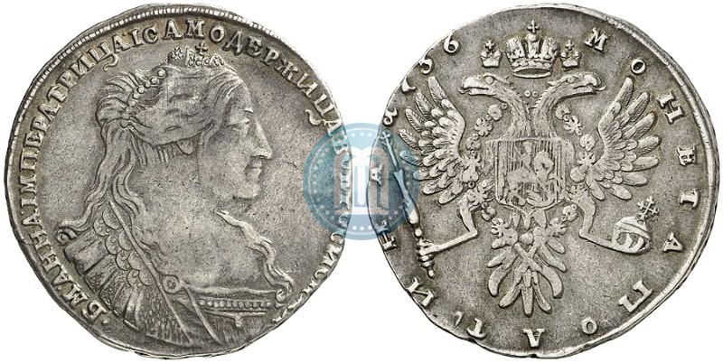 Picture Poltina 1736 year  