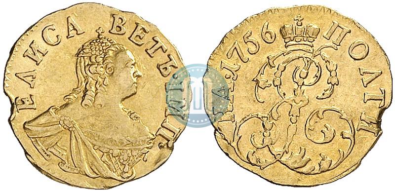 Picture Poltina 1756 year  