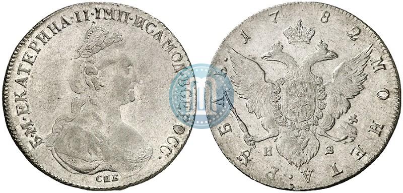 Picture 1 rouble 1782 year СПБ-ИЗ 
