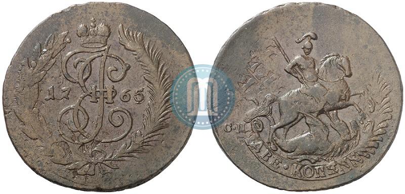 Picture 2 kopecks 1765 year СПМ 