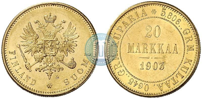 Фото 20 марок 1903 года L 