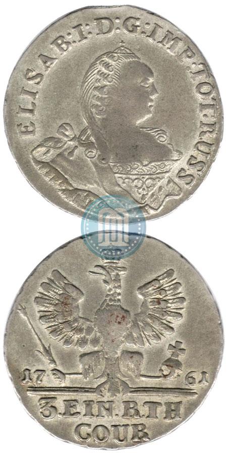 Picture 1/3 Thaler 1761 year  