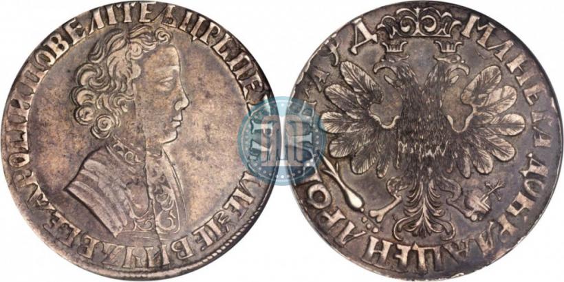 Picture 1 rouble 1704 year  