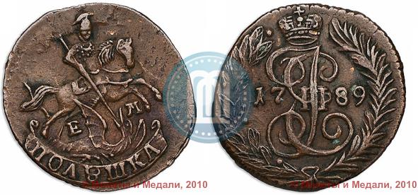 Picture Polushka 1789 year ЕМ 