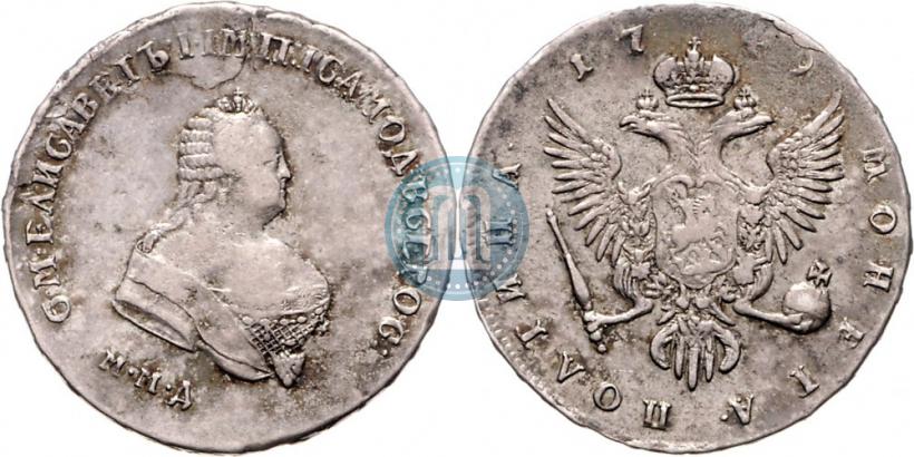Picture Poltina 1749 year ММД 