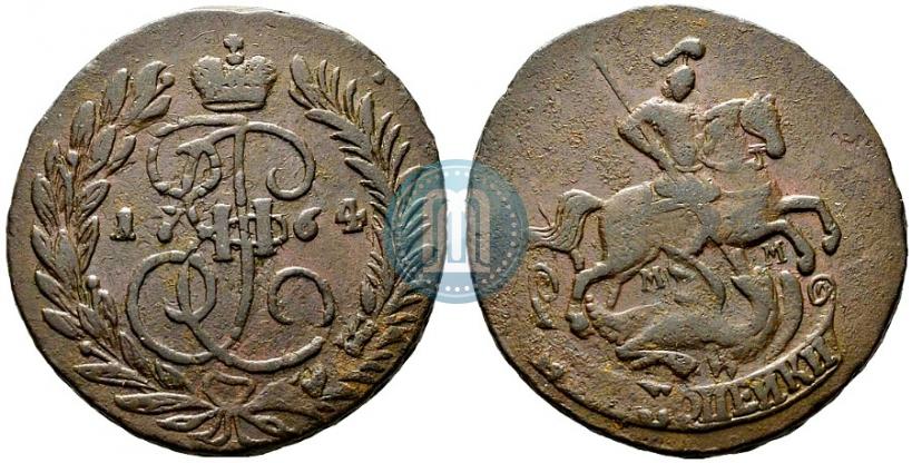 Picture 2 kopecks 1764 year ММ 