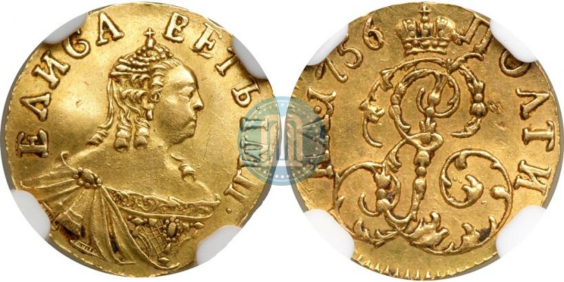 Picture Poltina 1756 year  
