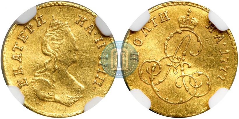 Фото Полтина 1777 года  
