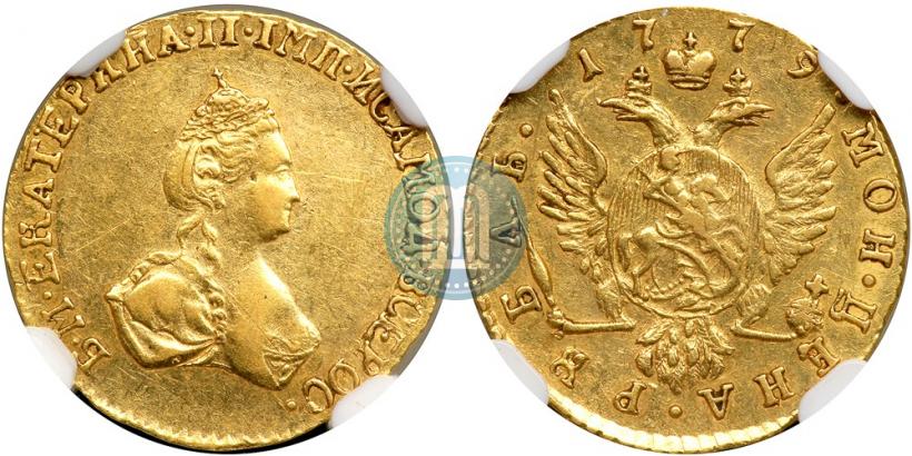 Picture 1 rouble 1779 year  