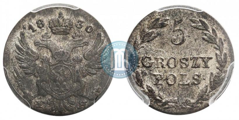 Picture 5 groszy 1830 year FH 