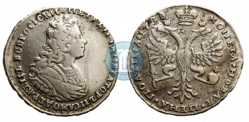 Picture Poltina 1728 year  