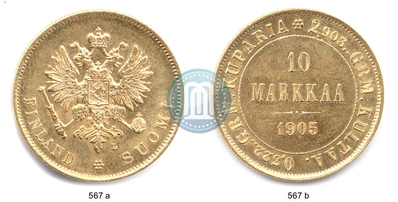 Picture 10 markkaa 1905 year L 