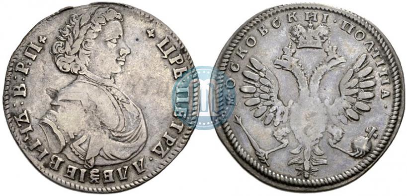 Picture Poltina 1710 year  "Portrait of 1707"