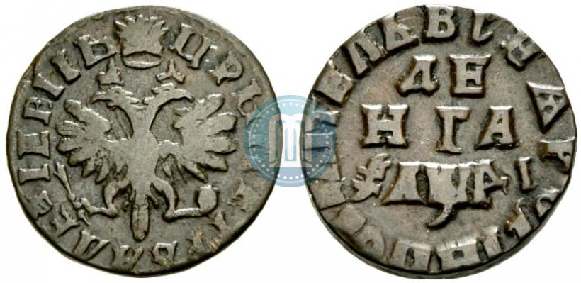 Фото Денга 1714 года  