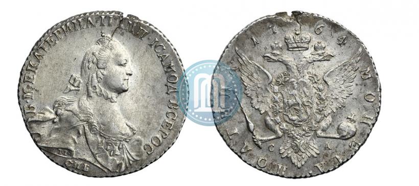 Picture Poltina 1764 year СПБ-СА 