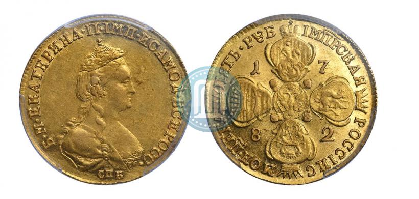 Picture 5 roubles 1782 year СПБ 