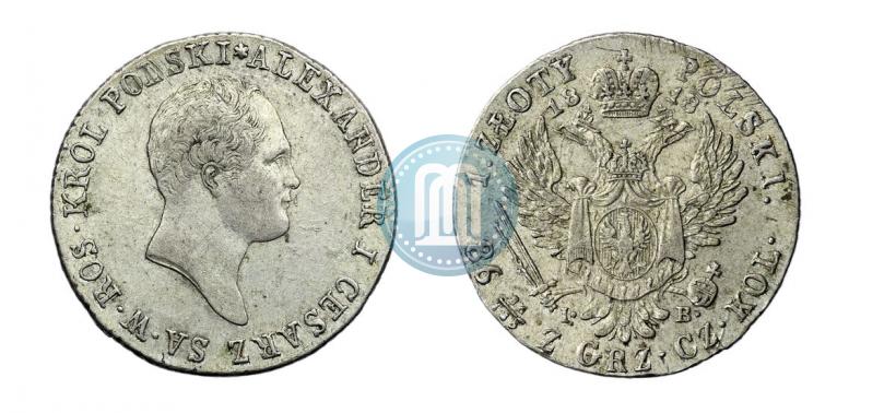 Picture 1 złoty 1818 year IB 