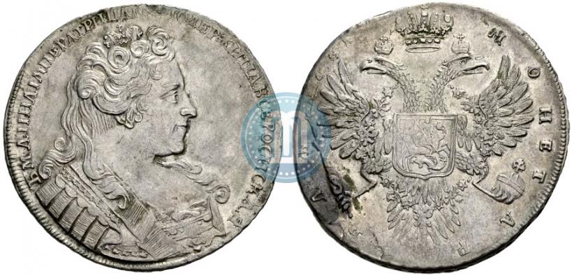Picture 1 rouble 1731 year  