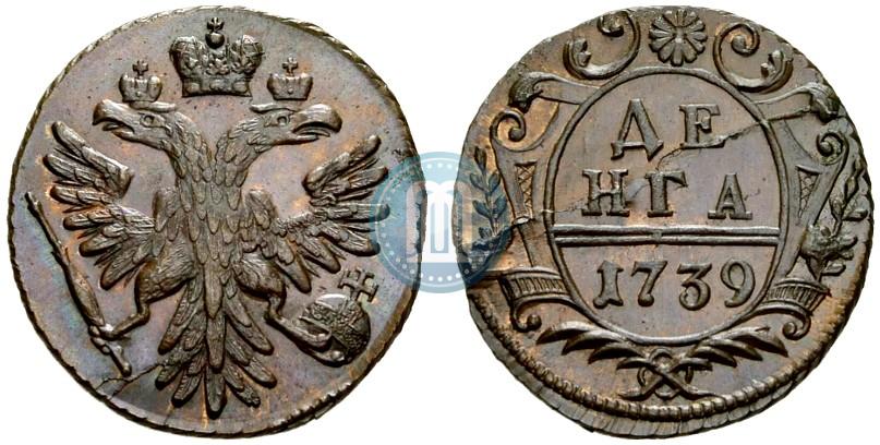 Фото Денга 1739 года  