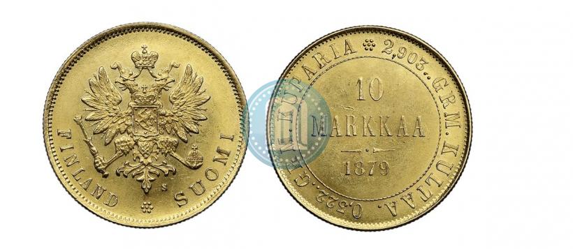 Picture 10 markkaa 1879 year S 