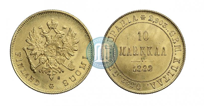 Фото 10 марок 1882 года S 