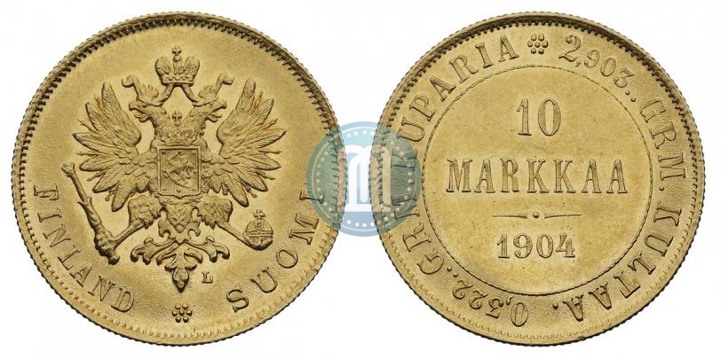 Фото 10 марок 1904 года L 