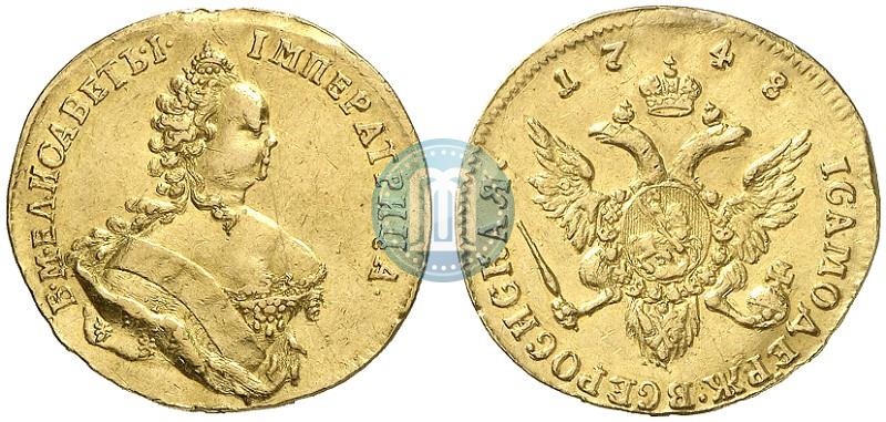 Picture 1 ducat 1748 year  