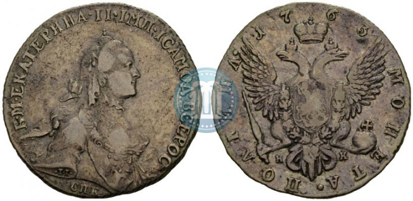 Фото Полтина 1763 года СПБ-НК 
