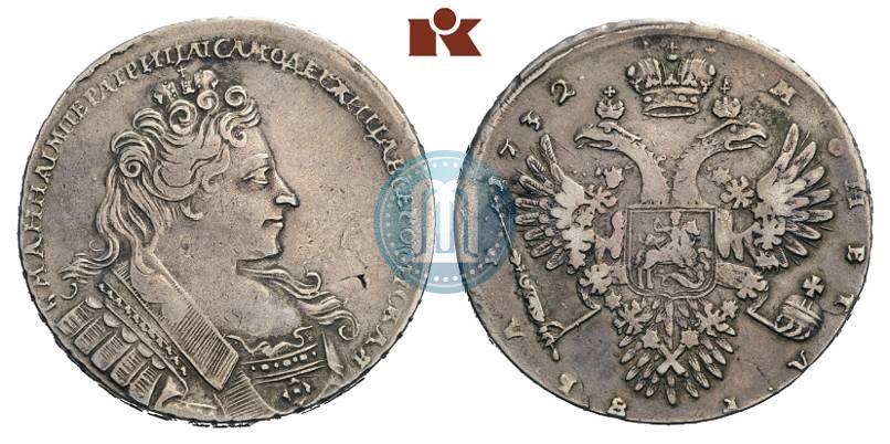 Picture 1 rouble 1732 year  