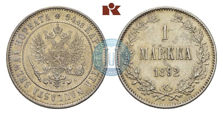 Фото 1 марка 1892 года L 