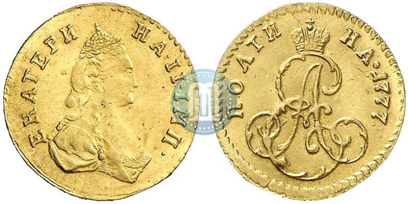 Фото Полтина 1777 года  