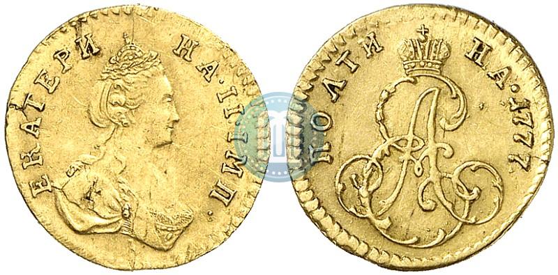 Фото Полтина 1777 года  
