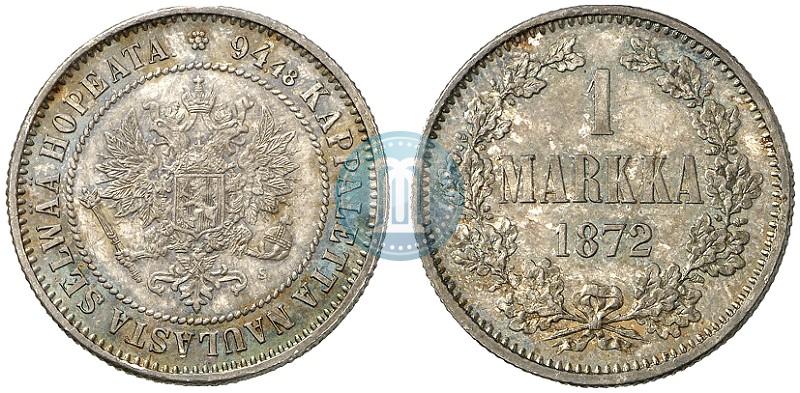 Фото 1 марка 1872 года S 