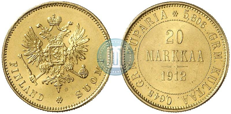 Picture 20 markkaa 1912 year S 