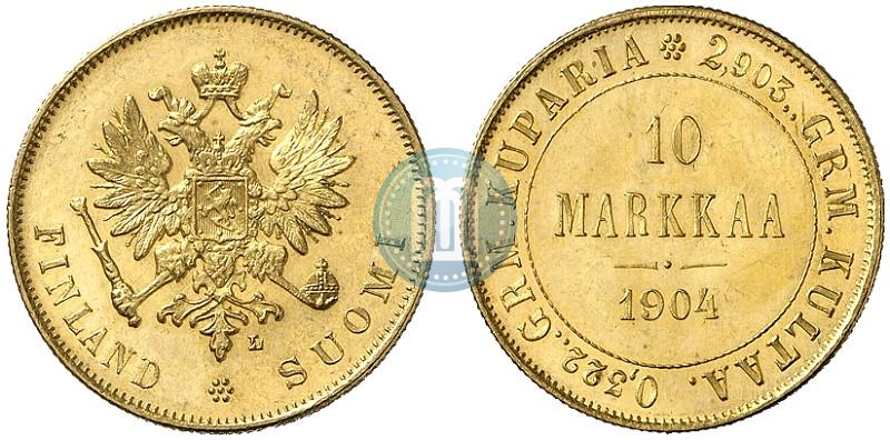 Picture 10 markkaa 1904 year L 